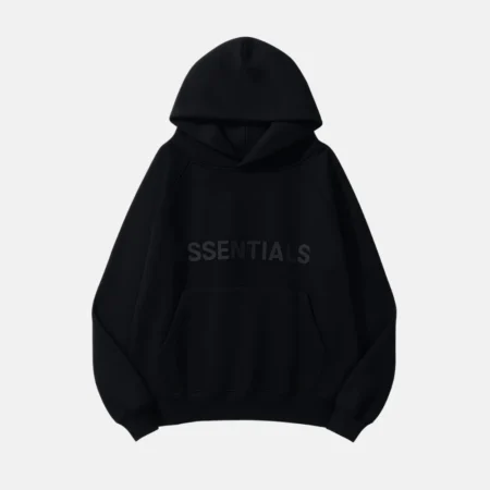 Fear of God Essentials Hoodie Black