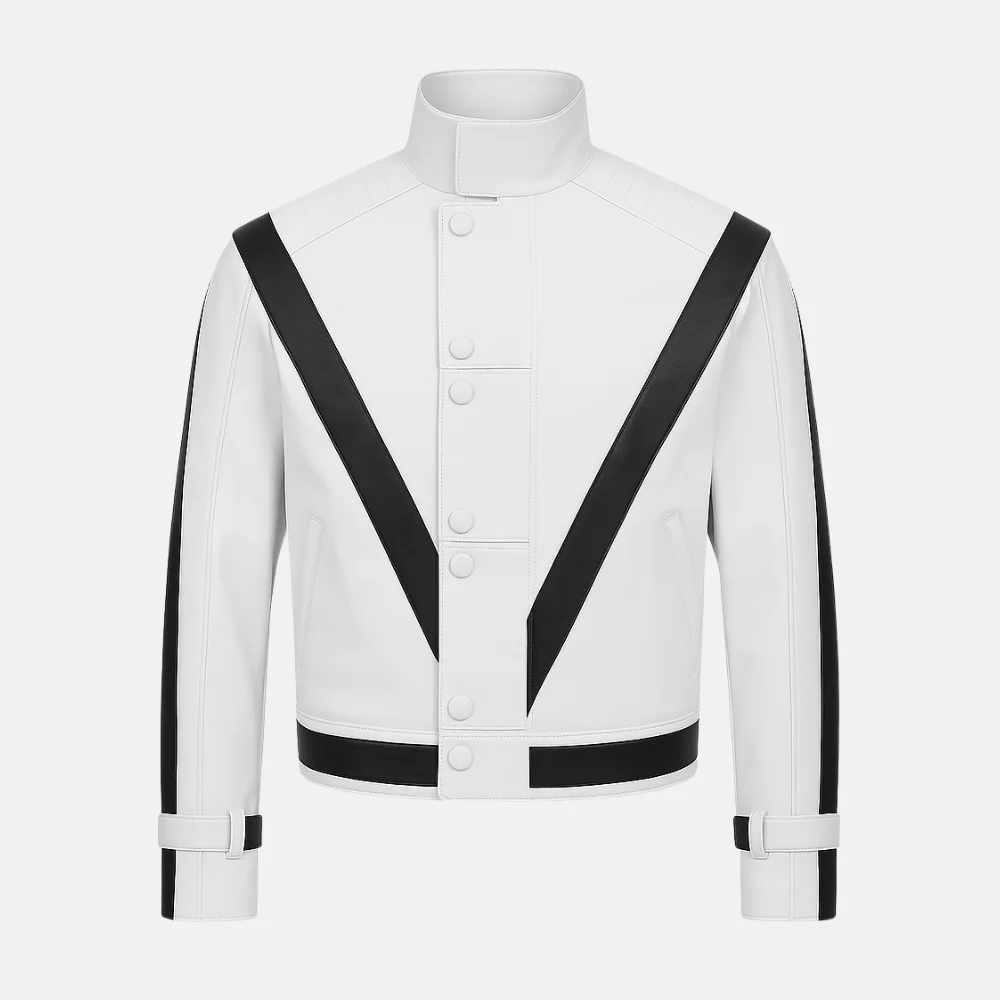 Michael Jackson White Thriller Jacket