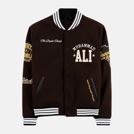 Jalen Hurts GOAT Muhammad Ali Varsity Jacket