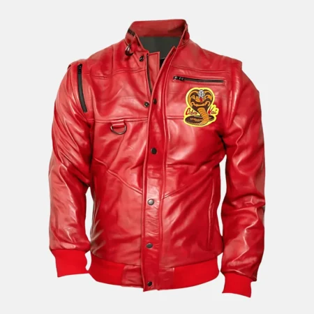 Cobra Kai Johnny Lawrence Red Jacket