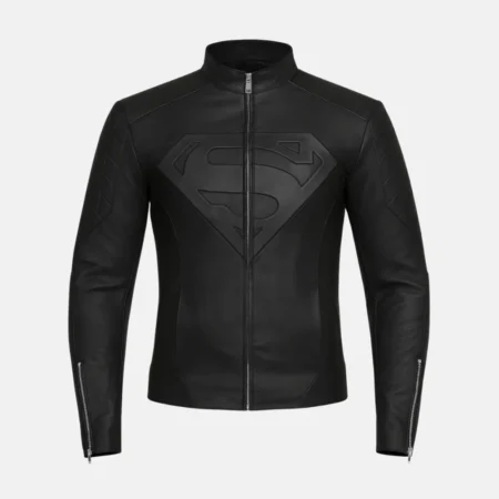 Men's Superman Smallville Jacket Black