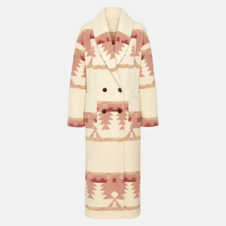 Beth Dutton Pink Coat