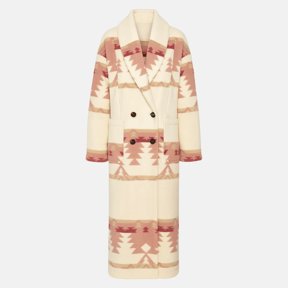 Beth Dutton Pink Coat