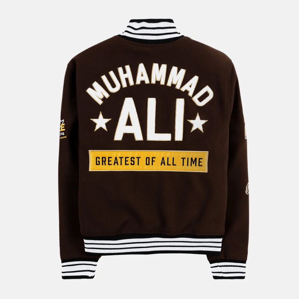 Jalen Hurts GOAT Muhammad Ali Varsity Jacket - Image 2