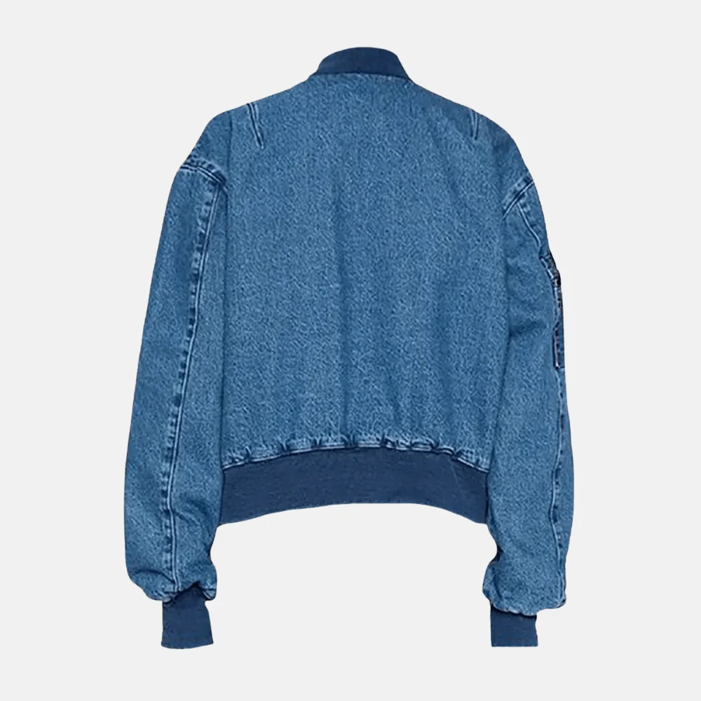 Nobody Wants This Kristen Bell Blue Denim Jacket - Image 2