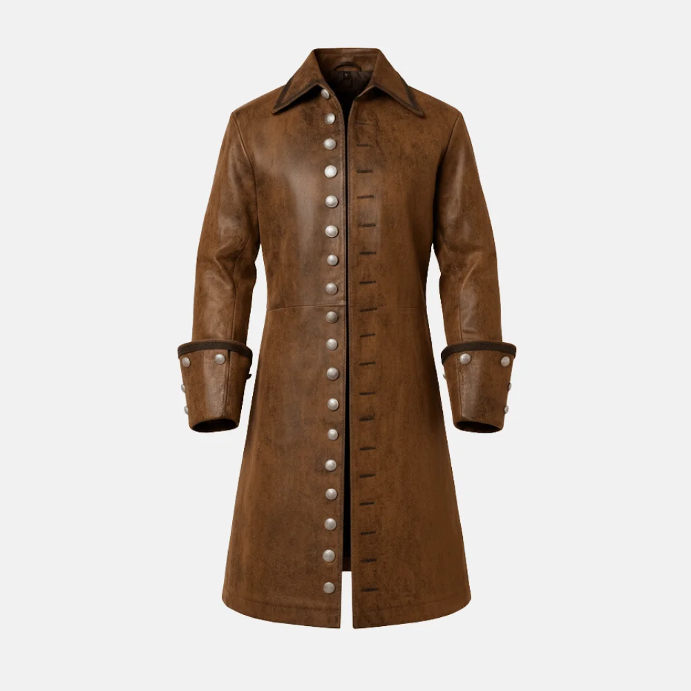 Steampunk Leather Jacket