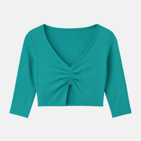 Euphoria Cassie Howard Teal Green Crop Top and Pants