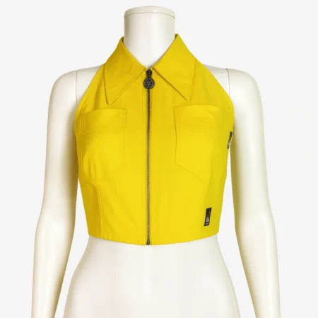 Euphoria Maddy Perez Yellow Vest Top