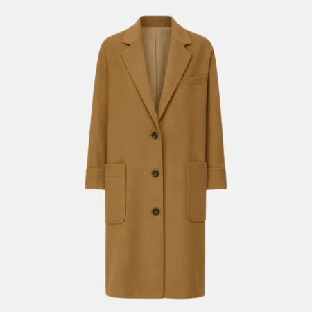 Euphoria Rue Ben­nett Brown Duster Coat