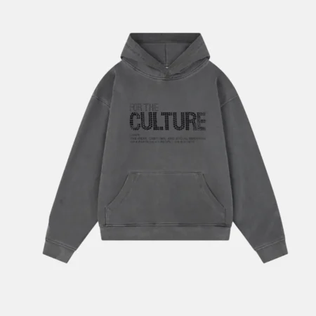 For The Culture Grey Hoodie