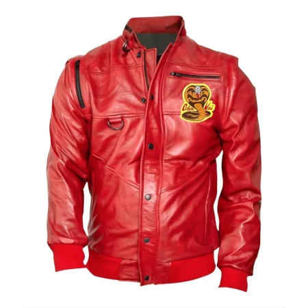 Cobra Kai Johnny Lawrence Red Jacket