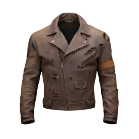 Captain America Brown Leather Jacket